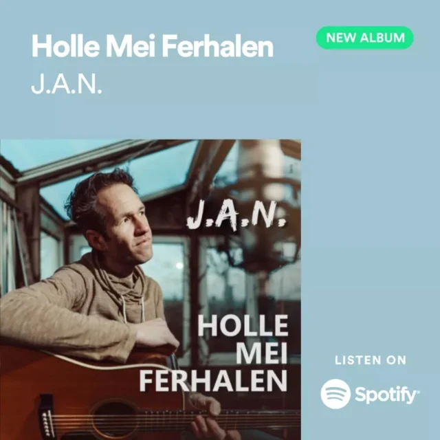 Myn nije album is sûnt dit wykein út! Mei ûnder oare de single "Yn it hjir en it no" mei myn soan Tim op cornet! Allegeare efkes lústerje!
 https://promocards.byspotify.com/api/share/c22b9359-6650-412b-8a01-973221546d07

#frysk #muzyk #albumrelease